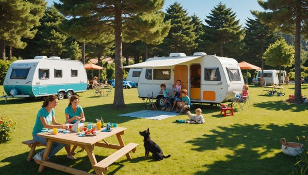 Notre sélection de camping de Carnac avec de mobil-homes classique