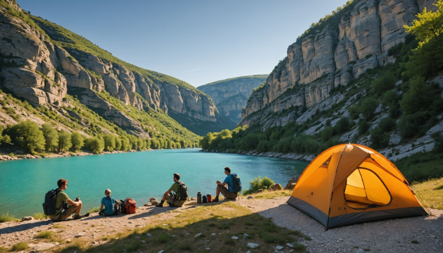 Comment choisir un emplacement tente dans les gorges du tarn ?